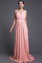 Robe demoiselle d'honneur naturel longue avec chiffon ligne a de lotus