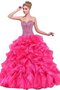 Robe de quinceanera naturel cordon de bustier de lotus textile en tulle