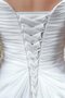 Robe de mariée longue exclusif de traîne courte sans ceinture en tout plein air