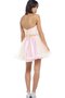 Robe de graduation chic romantique impressioé manche nulle ligne a
