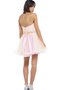 Robe de graduation chic romantique impressioé manche nulle ligne a