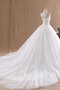 Robe de mariée en organza en dentelle de mode de bal de col en cœur textile en tulle