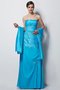 Robe mère de mariée naturel longue fermeutre eclair textile taffetas jusqu'au sol