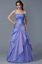 Robe de quinceanera de bustier de sirène avec zip de mode de bal manche nulle