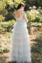 Robe de mariée textile en tulle en satin distinctif naturel vintage