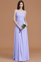 Robe demoiselle d'honneur de princesse ligne a ruché manche nulle avec chiffon
