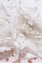 Robe cortège fille ligne a textile en tulle manche nulle col u profond