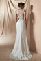 Robe de mariée manche nulle enchanteur a eglise naturel longue