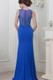 Robe de bal delicat pailleté collant avec zip avec perle