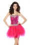 Robe de cocktail avec perle avec sans manches de princesse avec lacets ligne a