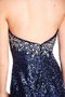 Robe de bal attirent distinguee de traîne courte col en forme de cœur avec sans manches