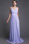 Robe demoiselle d'honneur naturel longue avec chiffon ligne a de lotus