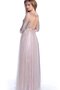 Robe de bal simple romantique classique avec perle trou serre