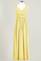 Robe demoiselle d'honneur distinguee avec chiffon v encolure avec manche épeules enveloppants