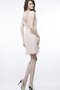 Robe de graduation bref ruché avec chiffon avec sans manches avec fronce