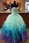 Robe de quinceanera plissage fermeutre eclair noeud avec jacket avec perle