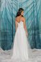 Robe de mariée facile classique avec gradins en tulle bandouliere spaghetti