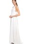 Robe de mariée simple plissage naturel fermeutre eclair collant