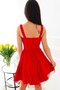 Robe de cocktail avec zip larges bretelles bandouliere spaghetti de princesse morden