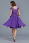 Robe mère de mariée distinctif en chiffon de col bateau de princesse manche nulle