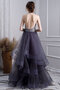 Robe de bal onirique salle interne en tulle de lotus formelle