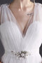 Robe de mariée incroyable en tulle ligne a de traîne courte moderne