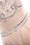 Robe de soirée charmeuse intemporel pailleté lache manche nulle