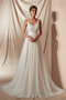Robe de mariée a eglise à la mode avec perle naturel classique