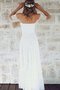 Robe de mariée facile romantique fermeutre eclair longueur au ras du sol ligne a