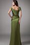 Robe de soirée ruché de sirène asymétrique substantiel