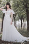 Robe de mariée en satin a salle intérieure merveilleux femme branché naturel