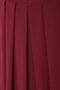 Robe demoiselle d'honneur longue facile avec sans manches avec chiffon