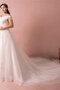 Robe de mariée distinctif epaule nue en dentelle en grandes tailles solennelle