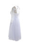 Robe de mariée sexy en chiffon lache en arc-en-ciel avec manche longue