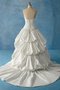 Robe de mariée elegante dans l'eglise de mode de bal de traîne courte en salle