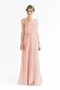 Robe demoiselle d'honneur junoesque de fourreau avec zip manche nulle naturel