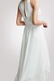 Robe de mariée intemporel facile a-ligne a plage dénudé