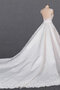 Robe de mariée fermeutre eclair splendide de sirène avec sans manches en satin