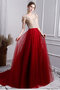 Robe de bal distinctif avec perle en tulle sexy exclusif