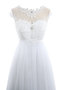 Robe de mariée formelle vintage facile attirent lache