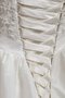 Robe de mariée plissage elégant ligne a en satin avec nœud