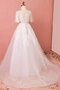 Robe de mariée avec perle en grandes tailles excellent luxueux longue