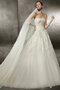 Robe de mariée salle interne avec sans manches avec lacets en satin joli
