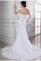 Robe de mariée longue decoration en fleur de sirène col en forme de cœur cordon