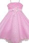 Robe cortège fille manche nulle textile taffetas jusqu'au mollet fermeutre eclair ligne a