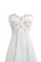 Robe de mariée eclaté intemporel romantique en dentelle avec perle