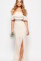 Robe demoiselle d'honneur femme branché nature fermeutre eclair maillot de bustier