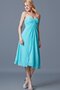 Robe demoiselle d'honneur distinguee simple plissage jusqu'au mollet manche nulle