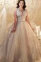 Robe de mariée simple intemporel avec lacets decoration en fleur textile en tulle