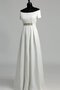 Robe de mariée à la mode facile fermeutre eclair de lotus avec manche courte